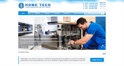 Desktop Screenshot of hometech.ae